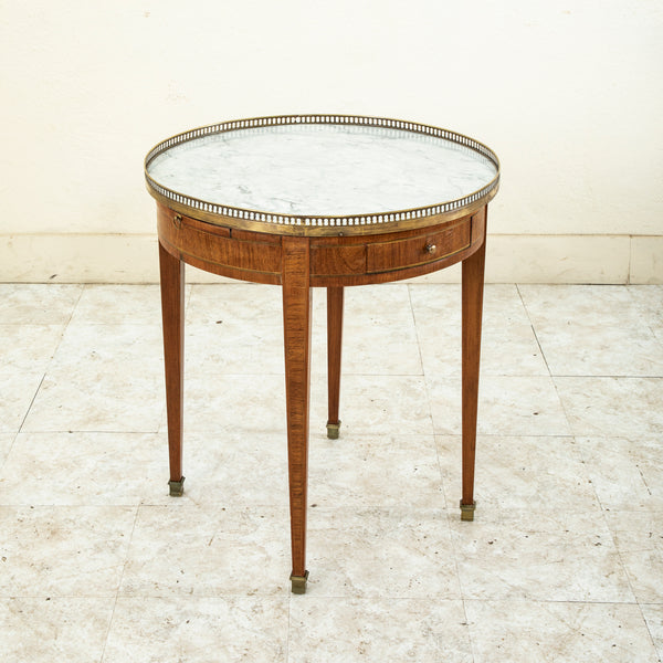 Marquetry Table Bouillotte