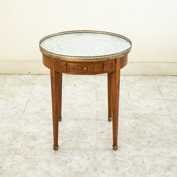 Marquetry Table Bouillotte