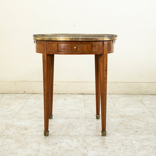 Marquetry Table Bouillotte
