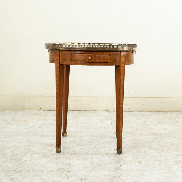 Marquetry Table Bouillotte