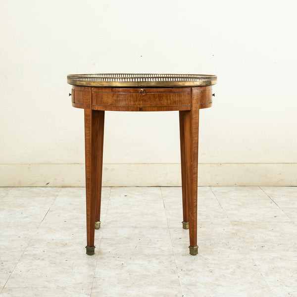 Marquetry Table Bouillotte