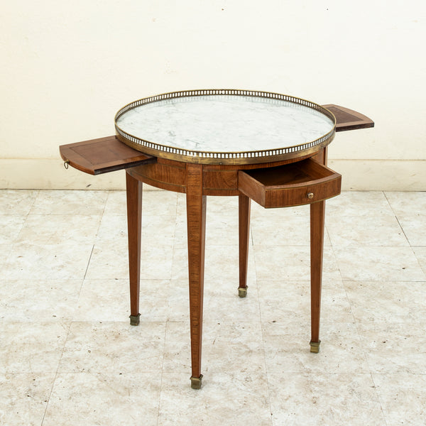 Marquetry Table Bouillotte