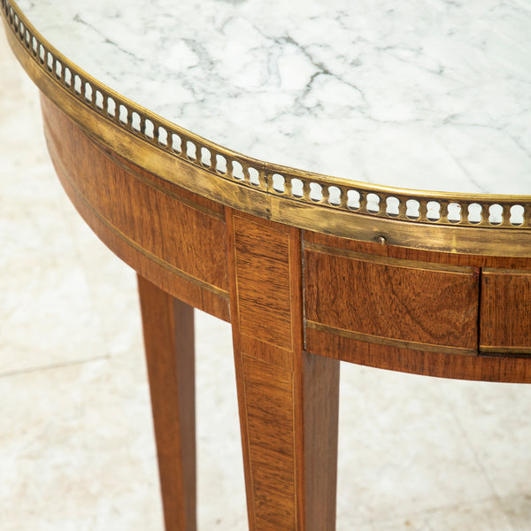 Marquetry Table Bouillotte