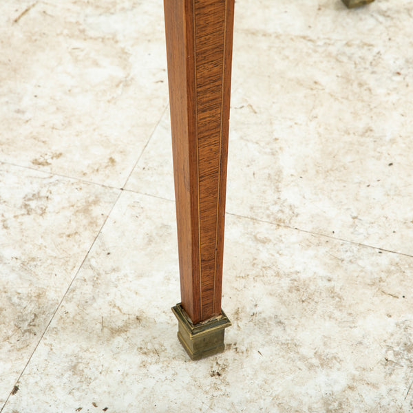 Marquetry Table Bouillotte