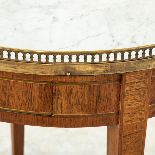 Marquetry Table Bouillotte