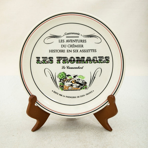 Set of Six Cheese Plates