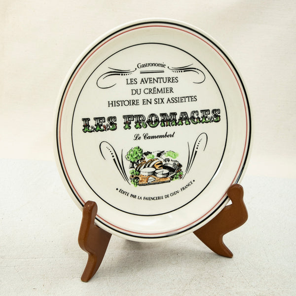 Set of Six Cheese Plates