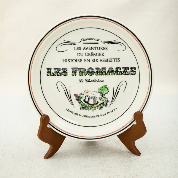 Set of Six Cheese Plates