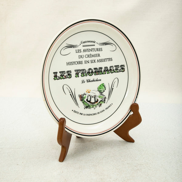Set of Six Cheese Plates