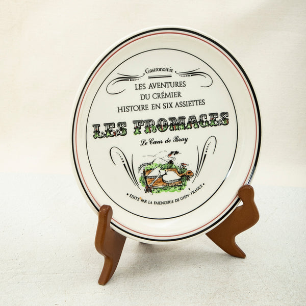 Set of Six Cheese Plates