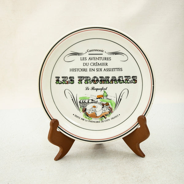 Set of Six Cheese Plates