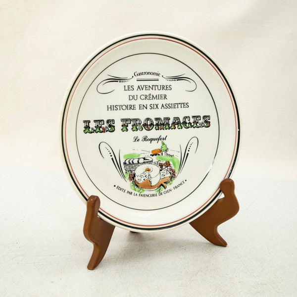 Set of Six Cheese Plates