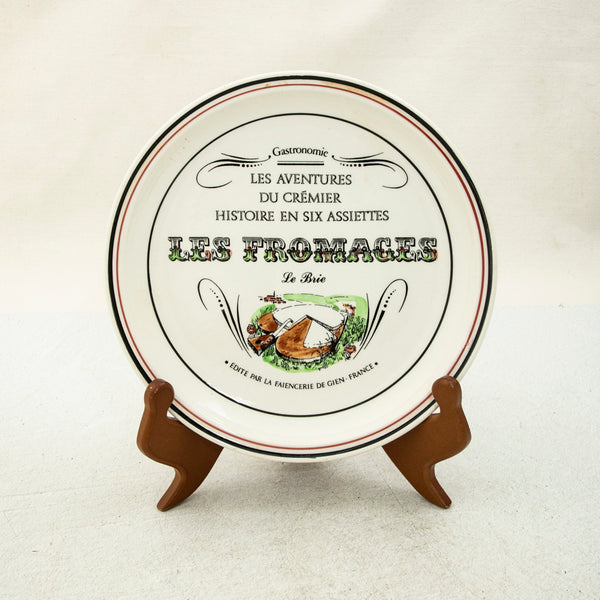 Set of Six Cheese Plates