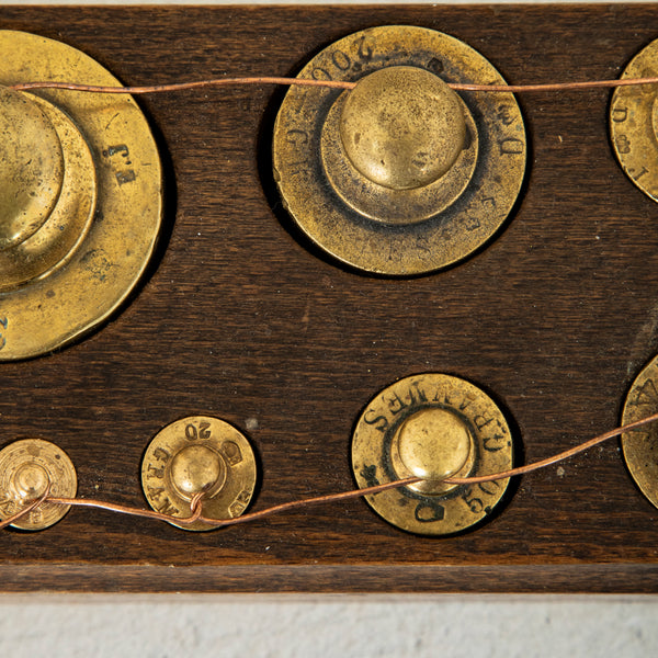 Set of Bronze Weights