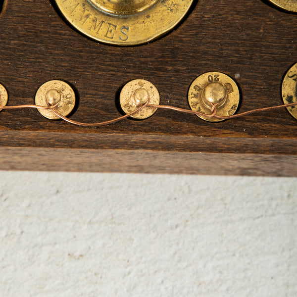 Set of Bronze Weights