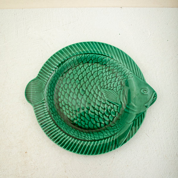 Majolica Fish Service