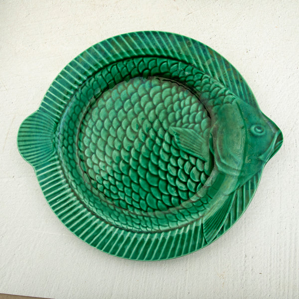 Majolica Fish Service