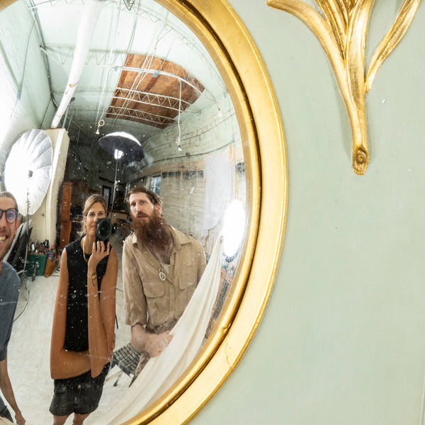 Art Nouveau Fisheye Mirror