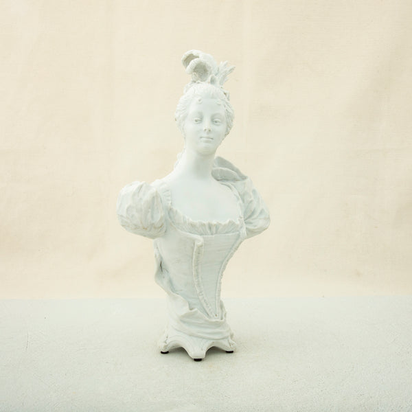 Bisque Porcelain Bust