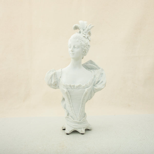 Bisque Porcelain Bust