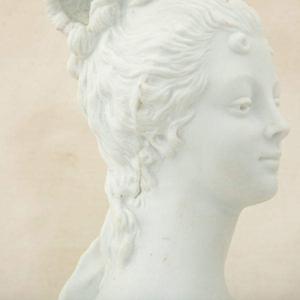 Bisque Porcelain Bust