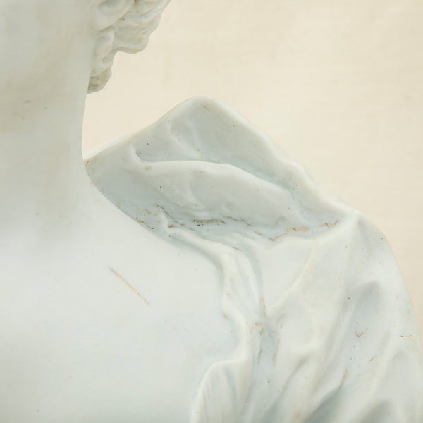 Bisque Porcelain Bust