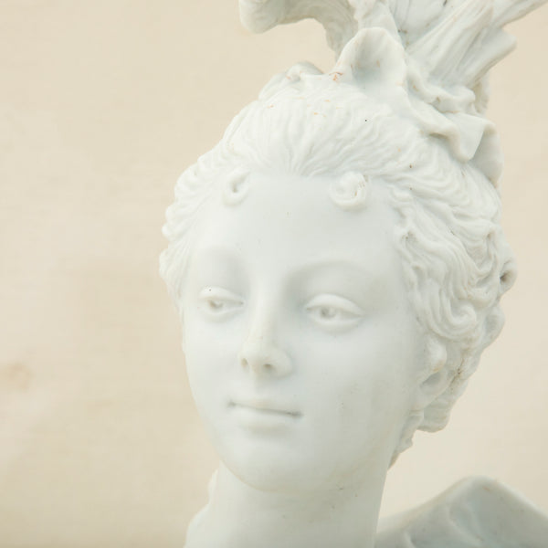 Bisque Porcelain Bust