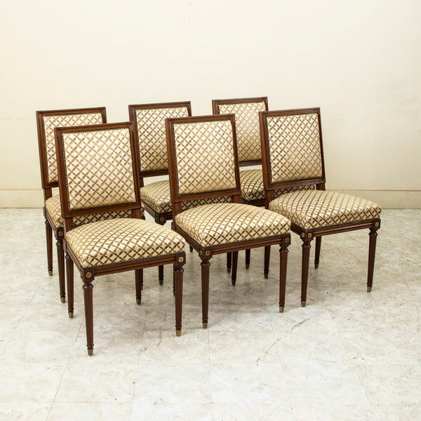 Set of Six Louis XVI Chairs