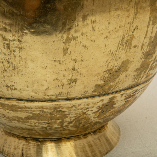Brass Milk Can With Lid
