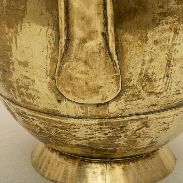 Brass Milk Can With Lid