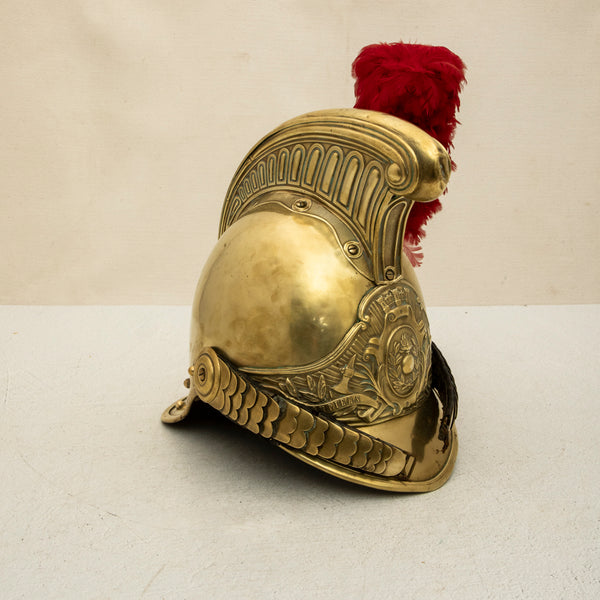 Brass Fireman's Helmet