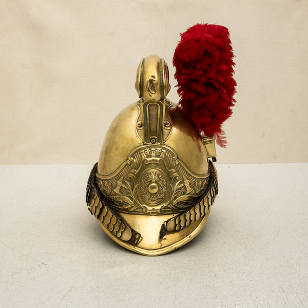 Brass Fireman's Helmet