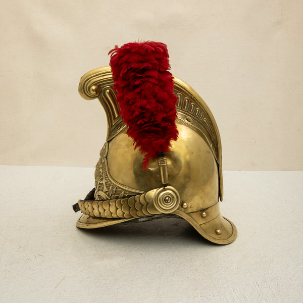 Brass Fireman's Helmet
