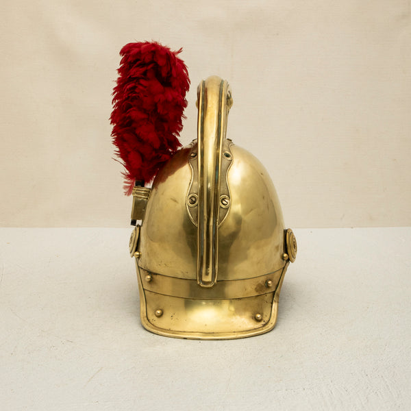 Brass Fireman's Helmet