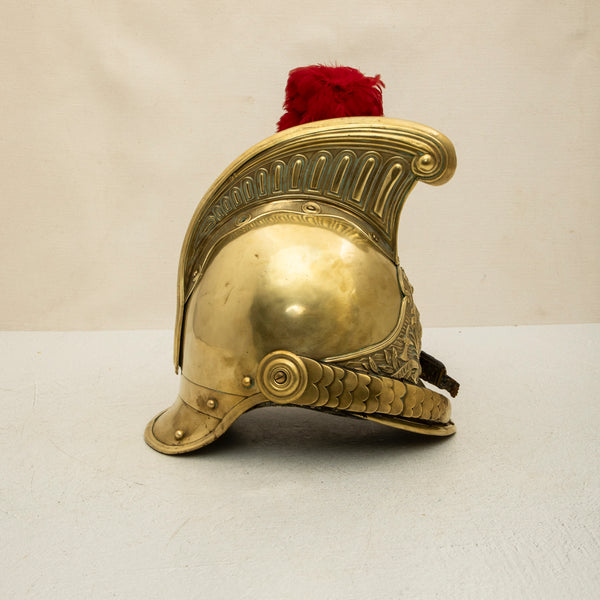 Brass Fireman's Helmet