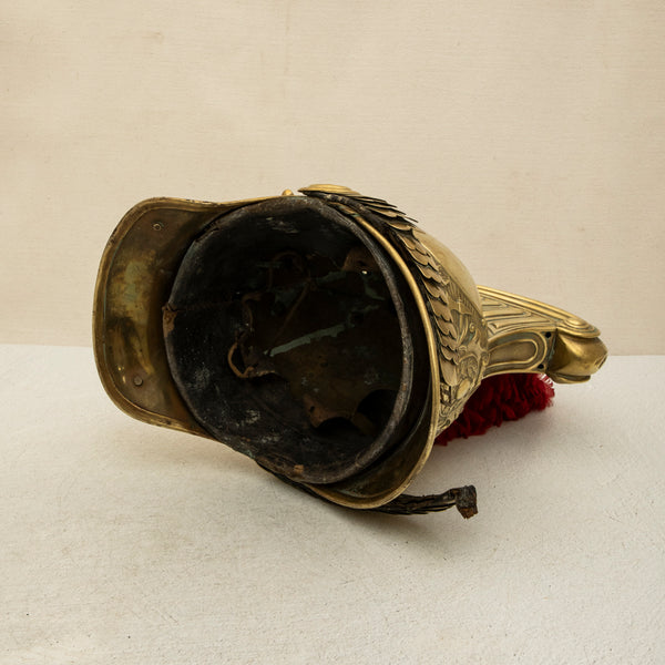 Brass Fireman's Helmet