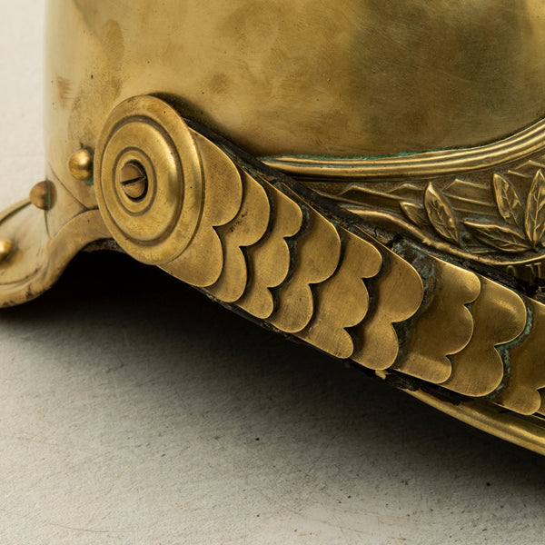 Brass Fireman's Helmet