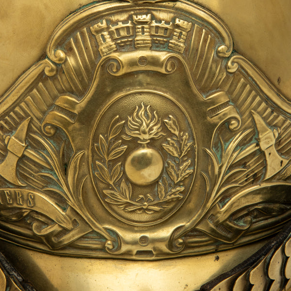 Brass Fireman's Helmet