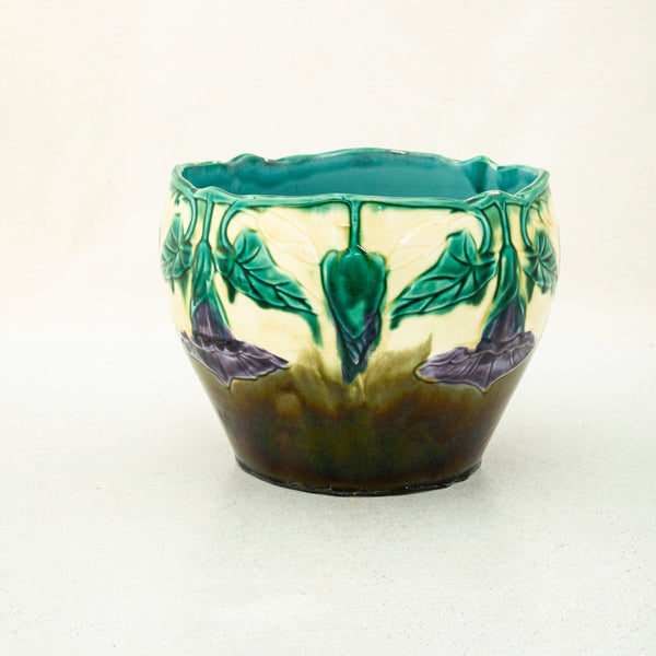 Majolica Cachepot
