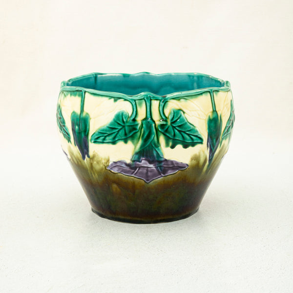 Majolica Cachepot