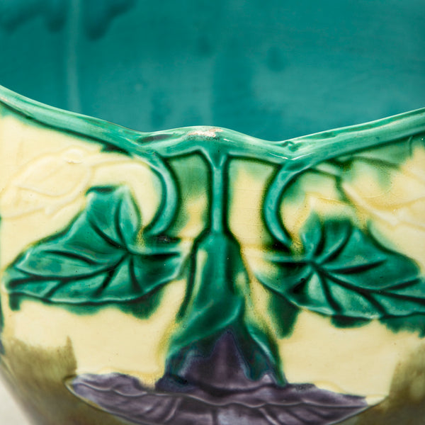 Majolica Cachepot