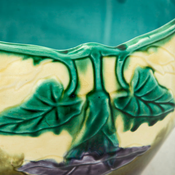 Majolica Cachepot