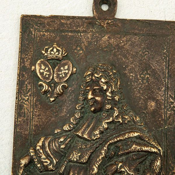 Pair of Bronze Plaques