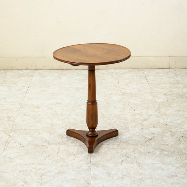 Walnut Pedestal Table