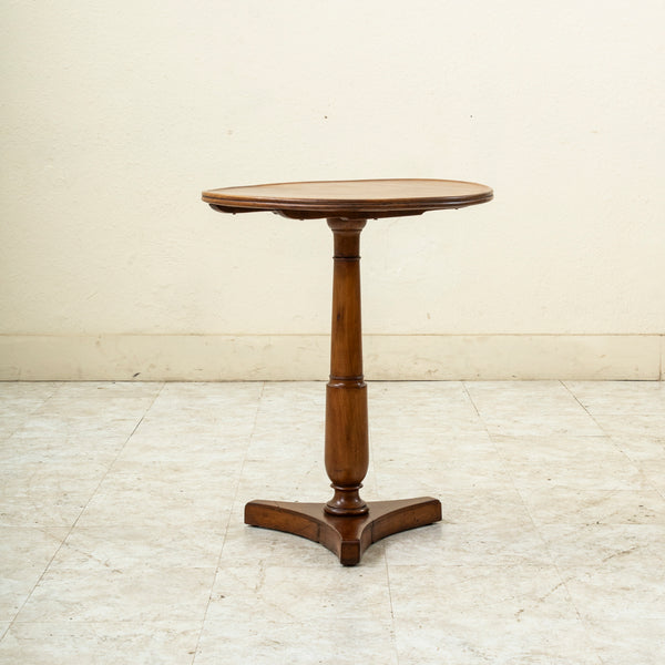 Walnut Pedestal Table