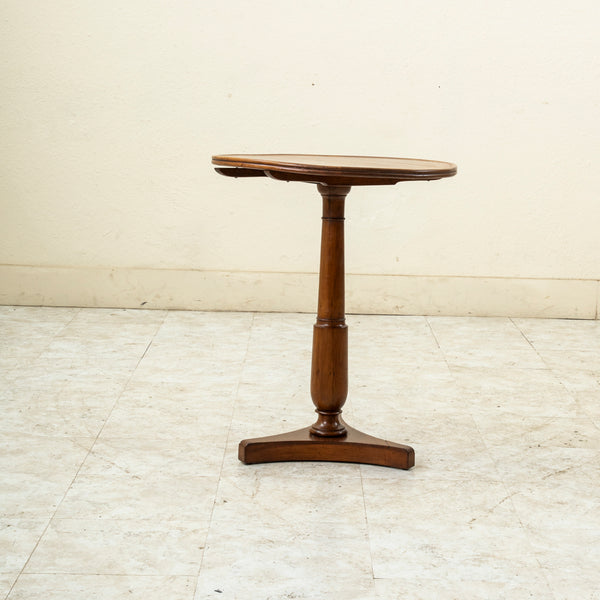 Walnut Pedestal Table