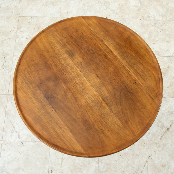 Walnut Pedestal Table