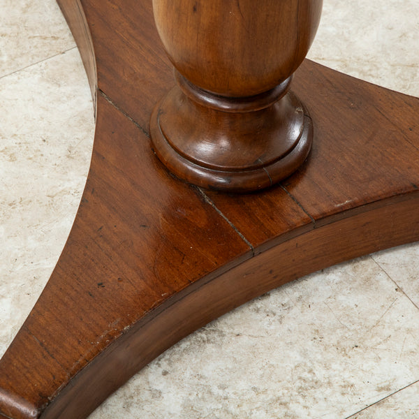 Walnut Pedestal Table