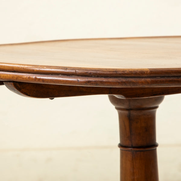 Walnut Pedestal Table