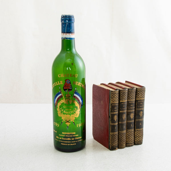 Set of Four Leatherbound Books